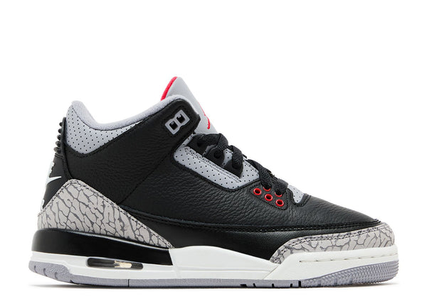 JORDAN 3 RETRO GS 'BLACK CEMENT’