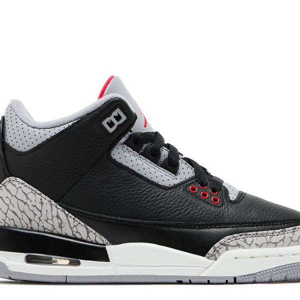 JORDAN 3 RETRO GS 'BLACK CEMENT’