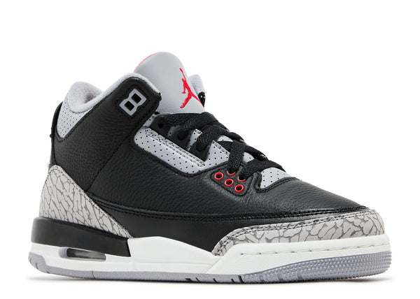 JORDAN 3 RETRO GS 'BLACK CEMENT’