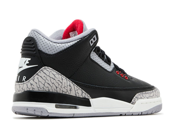 JORDAN 3 RETRO GS 'BLACK CEMENT’